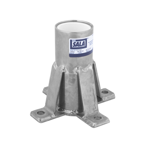 Base de potence pour collier de passage pour installation sur le plancher DBI-SALA Advanced PB Rental Co. Ltd.