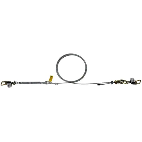 Ensemble de c&acirc;ble de s&eacute;curit&eacute; HLL SecuraSpan, C&acirc;ble galvanis&eacute; PB Rental Co. Ltd.