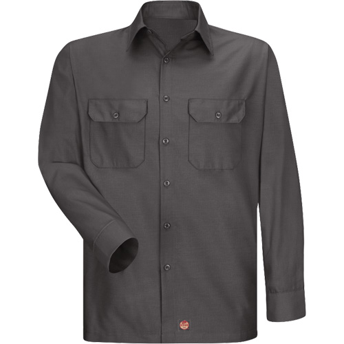 Long Sleeve Ripstop Shirt, Men's, 3X-Large, Charcoal PB Rental Co. Ltd.