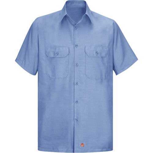Short Sleeve Ripstop Shirt, Men's, 3X-Large, Blue PB Rental Co. Ltd.