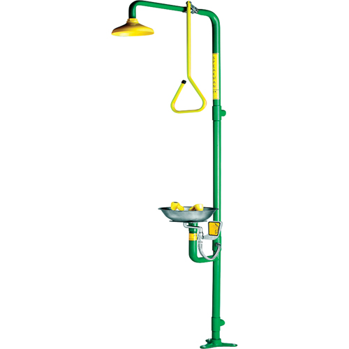 Safe-T-Zone&reg; Aerated Combination Shower & Eye Wash PB Rental Co. Ltd.