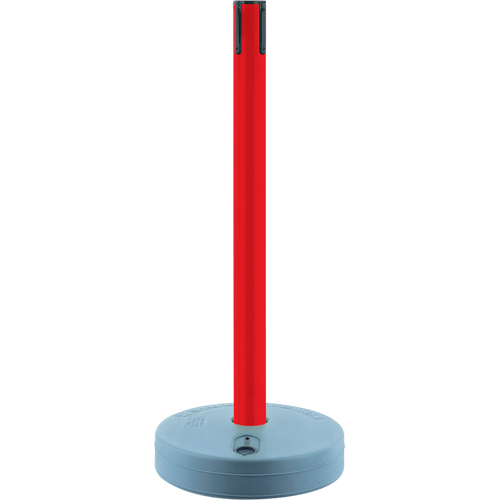 Tensabarrier ext&eacute;rieur - poteaux r&eacute;cepteurs, Hauteur de 37", Rouge PB Rental Co. Ltd.