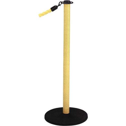 Portable Posts, 36" High, Yellow PB Rental Co. Ltd.