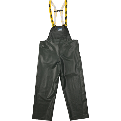 Pantalon de pluie &agrave; bavette Journeyman r&eacute;sistant aux produits chimiques, 3T-Grand, Vert, Polyester/PVC PB Rental Co. Ltd.