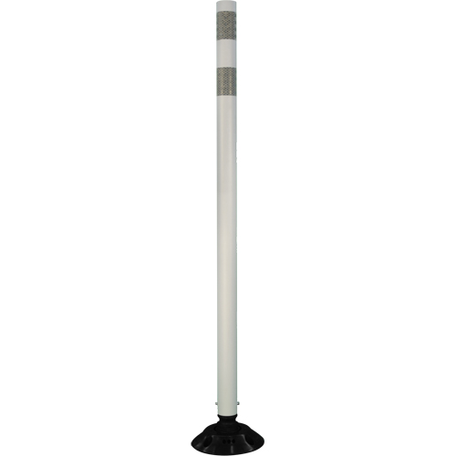 Impact Resistant Delineator, 36" H, White PB Rental Co. Ltd.