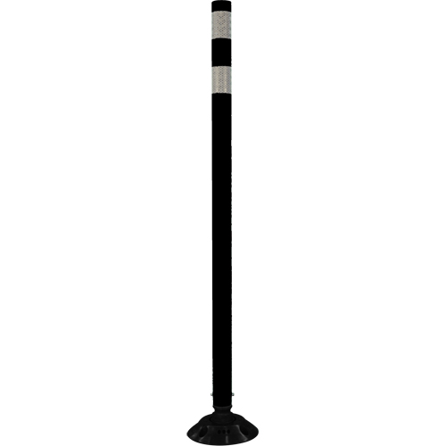 Impact Resistant Delineator, 48" H, Black PB Rental Co. Ltd.
