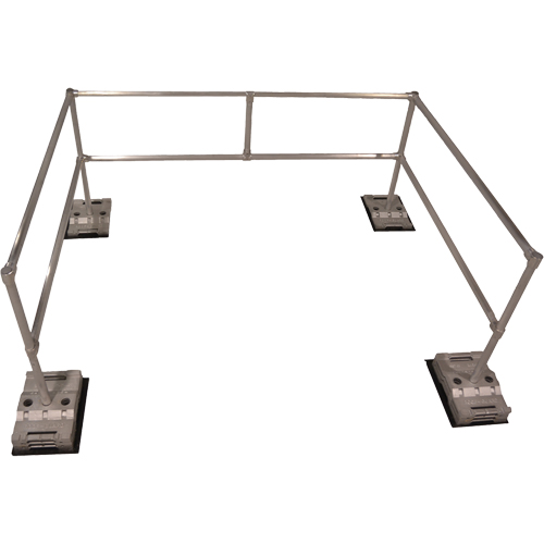 Syst&egrave;me RoofGuard classique - Trousses emball&eacute;es, Aluminium, 72" la x 108" lo x 42" ha PB Rental Co. Ltd.