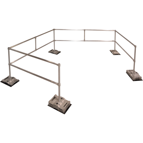 Syst&egrave;me RoofGuard classique - Trousses emball&eacute;es, Aluminium, 72" la x 216" lo x 42" ha PB Rental Co. Ltd.
