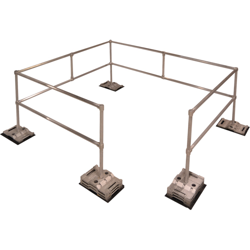 Syst&egrave;me RoofGuard classique - Trousses emball&eacute;es, Aluminium, 72" la x 216" lo x 42" ha PB Rental Co. Ltd.
