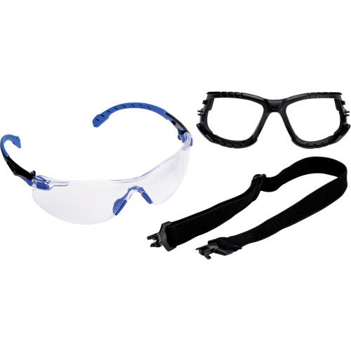 Solus Safety Glasses with Scotchgard Lens Kit, Clear Lens, Anti-Fog, Meets/Exceeds CSA Z94.3 PB Rental Co. Ltd.