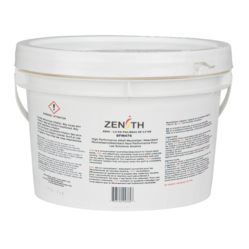 Base Sorbent Neutraliser, Dry, 3.5 kg, Caustic PB Rental Co. Ltd.