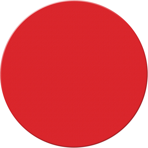 Marqueurs all&eacute;g&eacute;e/5S Armor Stripe, Cercle, 6" lo x 6" la, Rouge, Plastique PB Rental Co. Ltd.