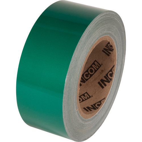 Ruban de marquage pour plancher Tuff Mark, 4" x 100', Polyester, Vert PB Rental Co. Ltd.