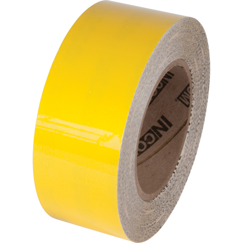 Tuff Mark&reg; Floor Marking Tape, 2" x 100', Polyester, Yellow PB Rental Co. Ltd.