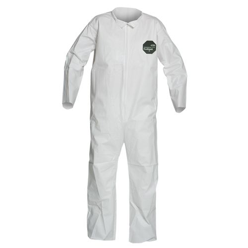 ProShield&reg; 50 Coveralls, Small, White, Microporous PB Rental Co. Ltd.