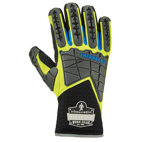 ProFlex&reg; Performance Dorsal Impact-Reducing Gloves + Thermal WP, Small, Suede Palm, Safety Cuff PB Rental Co. Ltd.
