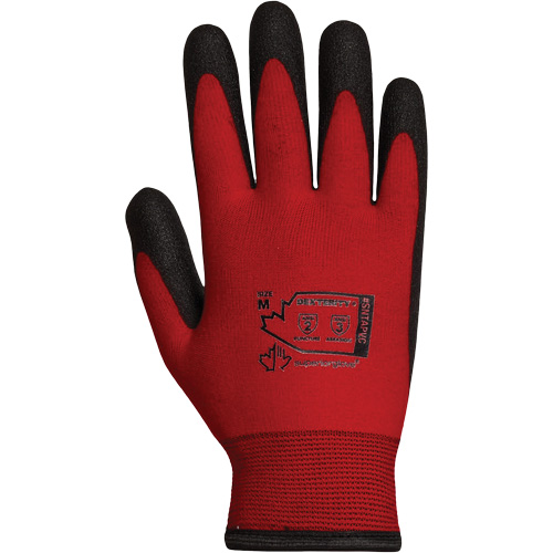Gants doubl&eacute;s pour l'hiver Dexterity, 10/T-Grand, R&ecirc;vetement PVC, Calibre 15, Enveloppe en Nylon PB Rental Co. Ltd.