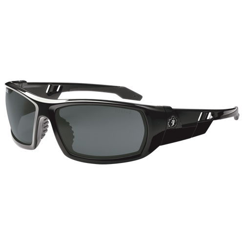 Lunettes de s&eacute;curit&eacute; Skullerz Odin, Lentille Fum&eacute;e, Anti-&eacute;gratignures/Polaris&eacute;, ANSI Z87+/R&eacute;pond ou surpasse la norme CSA Z94.3 PB Rental Co. Ltd.