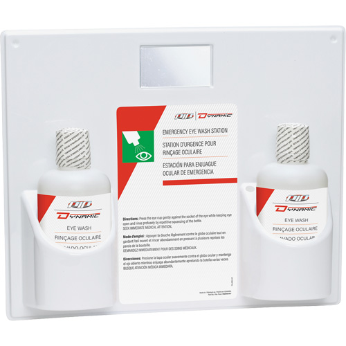 Dynamic Eyewash Station with Isotonic Solution, Double PB Rental Co. Ltd.