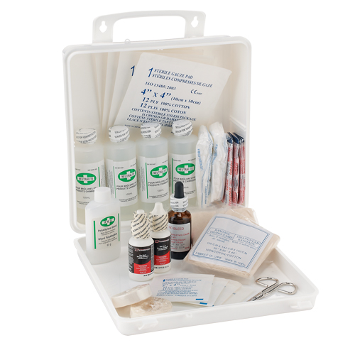 Dynamic Burn First Aid Kit for Welders, Class 1 Medical Device, Plastic B PB Rental Co. Ltd.