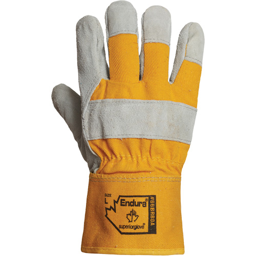 Gants d'ajusteur pour l'hiver Endura, Grand, Paume en Cuir refendu, Doublure en Boa PB Rental Co. Ltd.