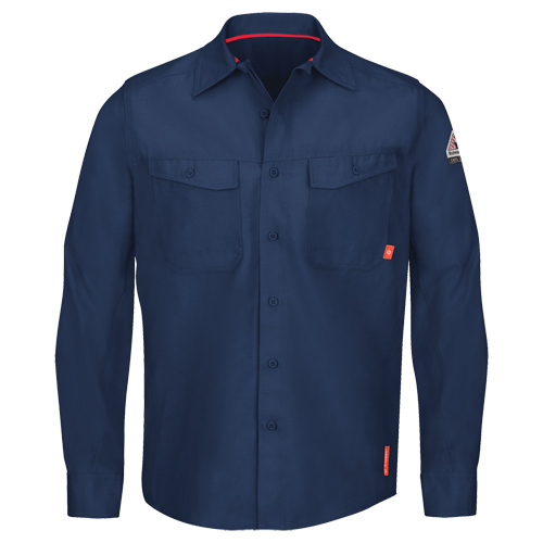 Chemises de travail IQ Endurance pour hommes, Petit, Bleu marin PB Rental Co. Ltd.