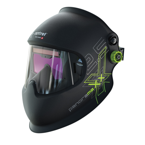 Panoramaxx Welding Helmet, 6.3" L x 2.3" W View Area, 2.5/5 - 12 Shade Range, Black PB Rental Co. Ltd.