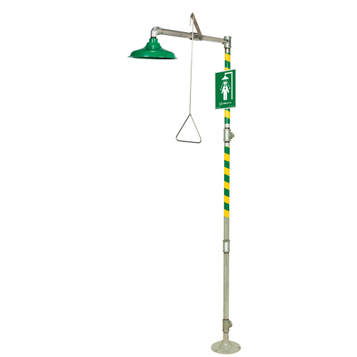 Douche de rinçage sur plancher, Socle PB Rental Co. Ltd.