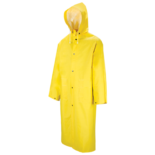 601 Tornado Long Rain Coat, Polyester/PVC, X-Large, Yellow PB Rental Co. Ltd.