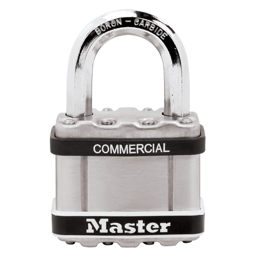 Laminated Padlock, Silver, Keyed Different, Laminated Steel, 2" Width PB Rental Co. Ltd.