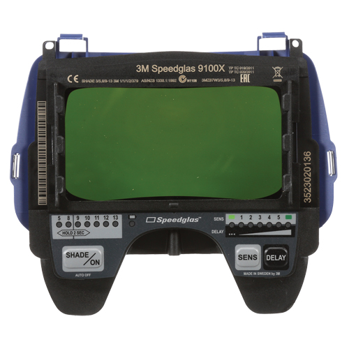 Filtre pour lentille de soudage auto-assombrissant Speedglas 9100X, 4-2/10" la x 2-1/10" h Champ de vision, Pour utilisation avec S&eacute;rie 9100 PB Rental Co. Ltd.