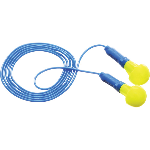 E-A-R Push-Ins Earplugs, Corded, Pair - Polybag, 28/23 dB NRR, One-Size PB Rental Co. Ltd.