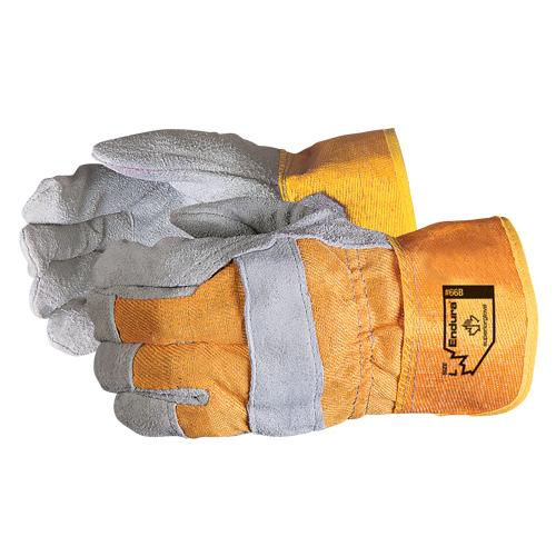 Gants d'ajusteur Endura, 2T-Grand, Paume en Cuir refendu, Doublure en Coton PB Rental Co. Ltd.
