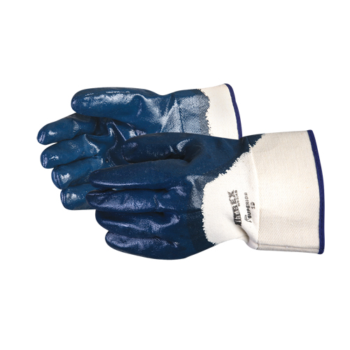 Chemstop&reg; Heavy-Duty Coated Gauntlet Gloves, 8/Small, Nitrile Coating, Jersey Shell PB Rental Co. Ltd.