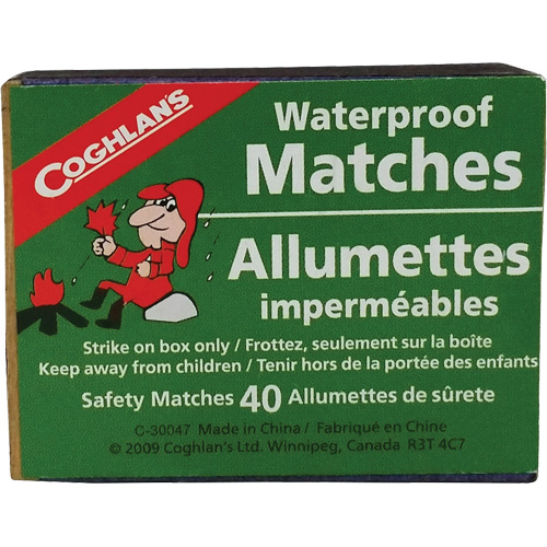 Allumettes imperm&eacute;ables Dynamic PB Rental Co. Ltd.