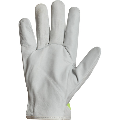 Gants de conducteur haute visibilit&eacute; avec bandes r&eacute;fl&eacute;chissantes Endura, 3T-Grand, Paume en Cuir fleur de ch&egrave;vre PB Rental Co. Ltd.