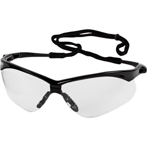 Lunettes de s&eacute;curit&eacute; Nemesis de Kleenguard, Lentille Transparent, Anti-&eacute;gratignures, ANSI Z87+/R&eacute;pond ou surpasse la norme CSA Z94.3 PB Rental Co. Ltd.