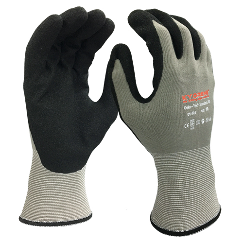 Gants r&eacute;sistants aux coupures Akka, 10/T-Grand, Calibre 15, Rev&ecirc;tement Mousse de nitrile, ANSI/ISEA 105 niveau 1/EN 388 niveau 1 PB Rental Co. Ltd.