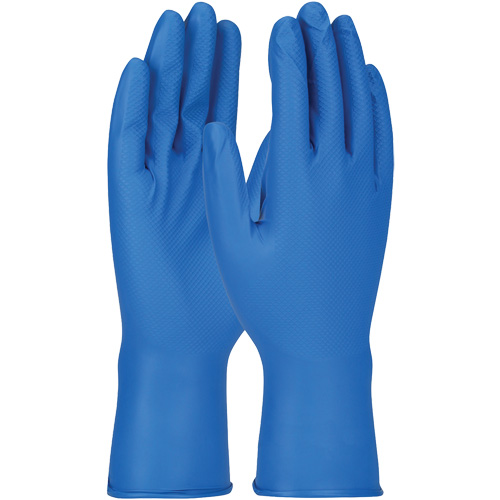 Grippaz Gloves, Small, Nitrile, 8-mil, Powder-Free, Blue PB Rental Co. Ltd.