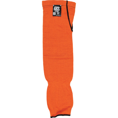 Manches Memphis avec trou pour le pouce, Kevlar, 18", ASTM ANSI niveau A5, Orange PB Rental Co. Ltd.