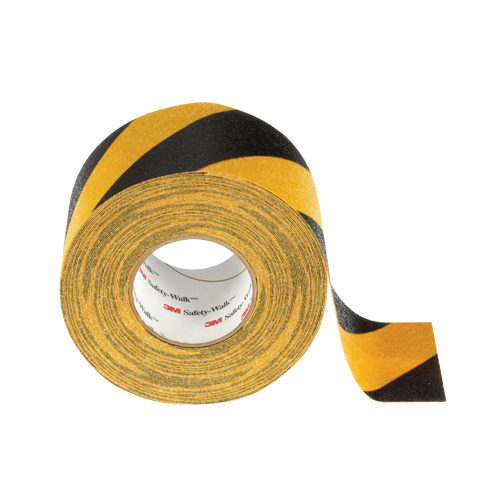 Safety-Walk 600 Series Anti-Slip Tape, 6" x 60', Black & Yellow PB Rental Co. Ltd.