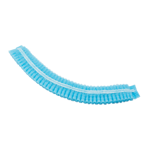 Bonnet bouffant pliss&eacute;, Polypropyl&egrave;ne, 21", Bleu PB Rental Co. Ltd.