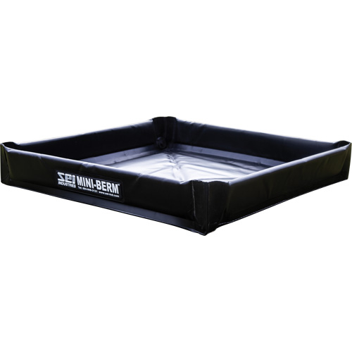 30oz Chem-Shield Mini Berm, 20 US gal. Capacity, 3' W x 3' L x 4" H PB Rental Co. Ltd.