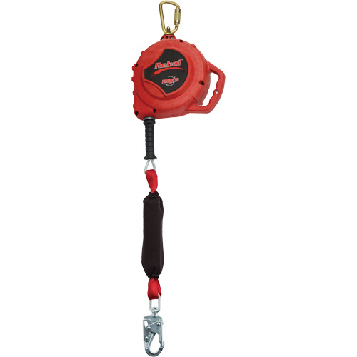 Cordage de s&eacute;curit&eacute; autor&eacute;tractable Rebel, 33', Acier galvanis&eacute;, Pivotant PB Rental Co. Ltd.