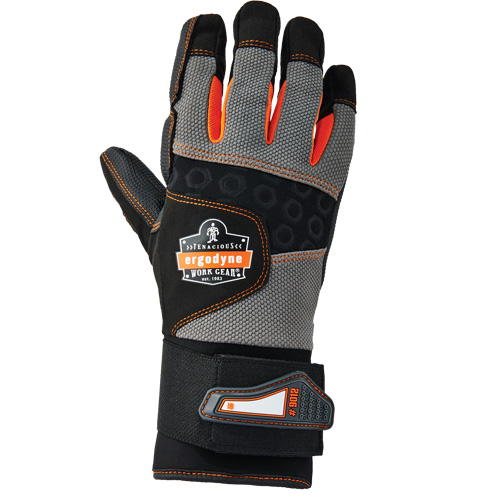 Proflex&reg; 9012 Anti-Vibration Gloves with Wrist Support, Size Small, Synthetic Palm PB Rental Co. Ltd.