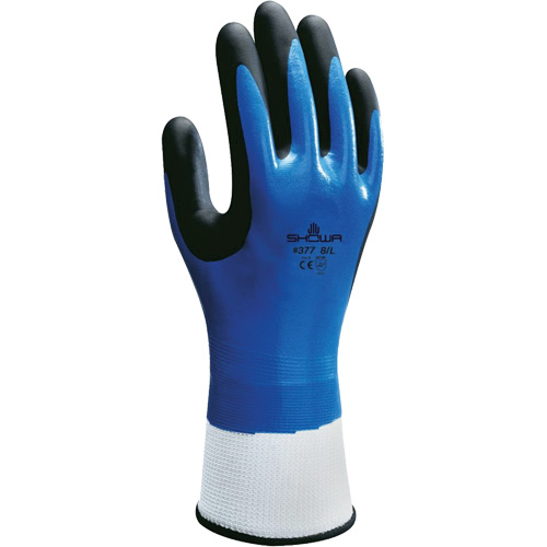 377-IP Coated Impact Gloves, 7/Medium, Synthetic Palm, Elastic/Knit Wrist Cuff PB Rental Co. Ltd.