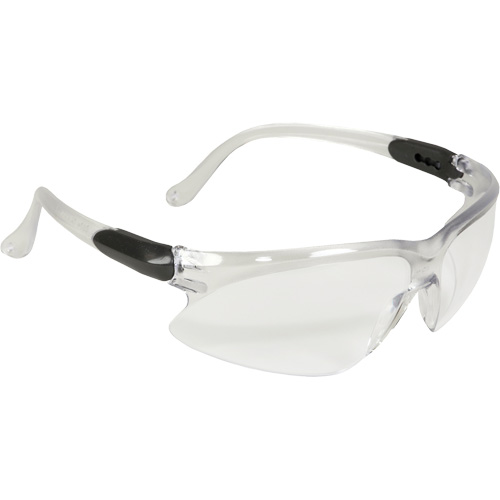 Lunettes de s&eacute;curit&eacute; &eacute;conomiques Visio de KleenGuard, Lentille Transparent, Anti-&eacute;gratignures, ANSI Z87+/R&eacute;pond ou surpasse la norme CSA Z94.3 PB Rental Co. Ltd.