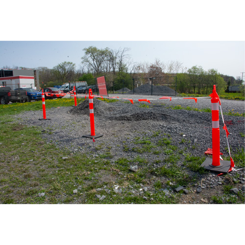 Premium Delineator Post, 42" H, Orange PB Rental Co. Ltd.