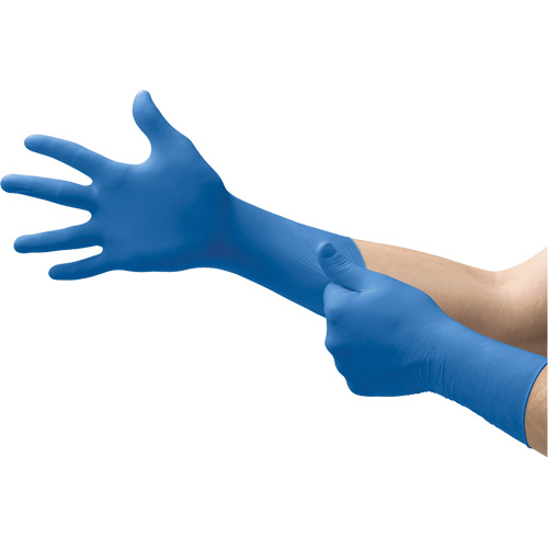 Microflex&reg; SafeGrip SG-375 Medical Exam Gloves, Small, Latex, 11-mil, Powder-Free, Blue, Class 2 PB Rental Co. Ltd.