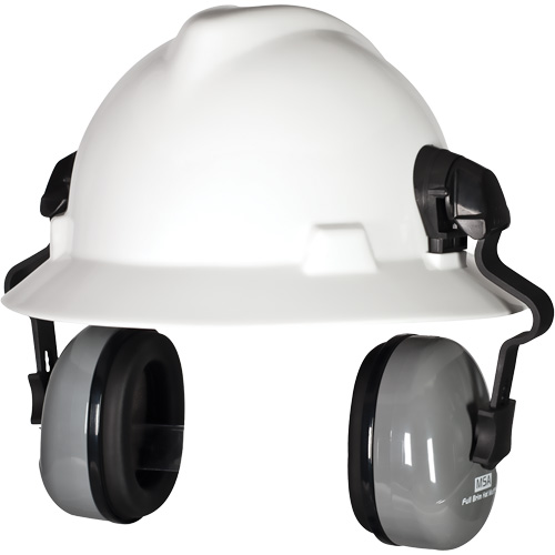 Serre-t&ecirc;te avec contr&ocirc;le du son SH pour les casques de s&eacute;curit&eacute; &agrave; bordure compl&egrave;te, Fixation pour casque, 25 NRR dB PB Rental Co. Ltd.